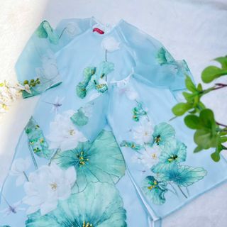 Áo dài cách tân nữ tơ ánh cao cấp