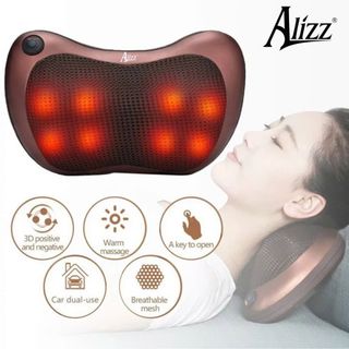 GỐI MASSAGE HỒNG NGOẠI CỔ VAI GÁY ALIZZ-13590