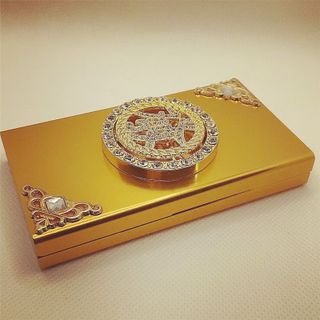 Hộp đựng thuốc lá nắp trượt đồng tiền đính đá hợp kim, Hộp dày, hộp vừa, hộp mỏng ( HÀNG GIÁ TẬN XƯỞNG )