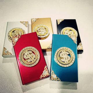 Hộp đựng thuốc lá nắp trượt ĐỒNG TIỀN đính đá hợp kim, Hộp dày, hộp vừa, hộp mỏng ( HÀNG GIÁ TẬN XƯỞNG )