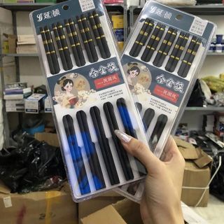 SET 10 ĐÔI ĐŨA HỢP KIM CAO CẤP PHONG CÁCH Á ĐÔNG