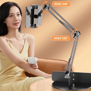GIÁ ĐỠ KẸP IPAD ĐẦU GIƯỜNG ĐỂ BÀN CAO CẤP