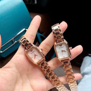 SALE BỎ MẪU ĐỒNG HỒ NỮ THỜI TRANG  ARMANHI DÂY XI MẶT CN