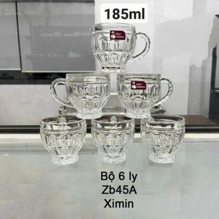 BỘ LY THỦ TINH CAO CẤP DELI GLASS