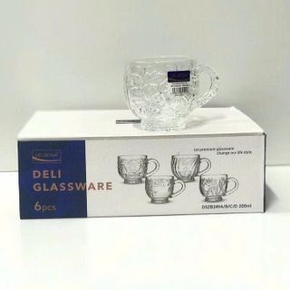 BỘ 6 LY THỦY TINH DELI DSZB249
