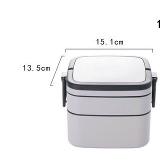 HỘP ĐỰNG ĐỒ ĂN 2 TẦNG 1000ML