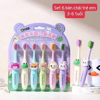 Set 6 bàn chải cho bé