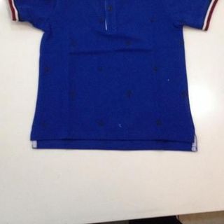 polo xanh bích họa tiết mỏ neo - 1ri 7 cái áo