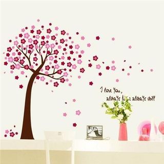 Decal dán tường trang trí phòng ngủ và quán coffee - Giá từ 25k đến 40k.