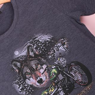 áo bé trai - in 3D - chất cotton - giá 45k - 1 ri 7 cái