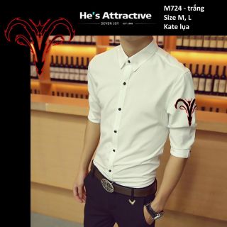 M724 - ÁO SƠ MI NAM SỪNG DÊ ( 36 - TAY TRÁI)