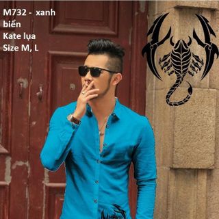 M732 - ÁO SƠ MI NAM BỌ CẠP ( 40 - TÀ TRÁI)