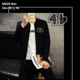 M628 - ÁO KHOÁC NAM CỔ LEN SỐ 44