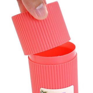 Combo 2 ống đựng bàn chải và vật dụng cá nhân - hồng cam