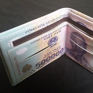 bóp tiền hinh tiền cao cấp  loai nhỏ   đủ các nước