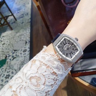 ĐỒNG HỒ NỮ CAO CẤP PRANCK VANGUARD V32 DÂY ĐEN