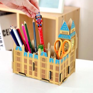Mô hình lắp ráp trang trí và đựng đồ tiện ích