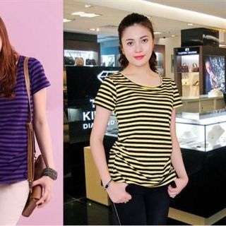 Áo thun nữ nút sau Mã sản phẩm: 81676.