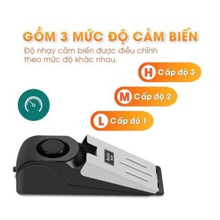 THIẾT BỊ CHỐNG TRỘM CHẶN CỬA CÓ BÁO ĐỘNG