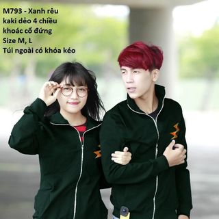 M793 - ÁO KHOÁC CẶP KAKI TIA SÉT