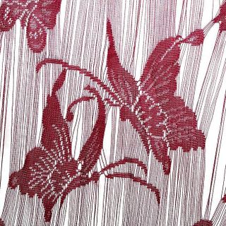 Rèm cửa hình bướm Vina 1m x 2m cho nhà thêm xinh - màu mận
