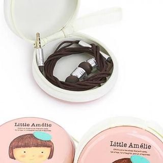 bóp thiếc mini Littlegirl đựng tiền, tai nghe cáp sạc