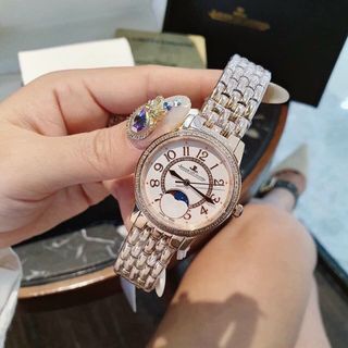 XẢ BỎ MẪU ĐỒNG HỒ NỮ THUỴ SỸ SIÊU CẤP JAGER DÂY THÉP