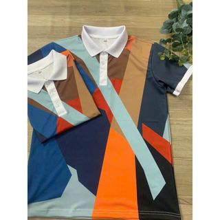 áo polo nam nữ họa tiết trẻ trung, chất thun cotton mềm mát