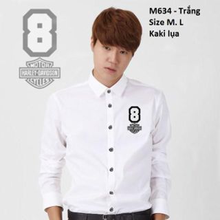 M634 - ÁO SƠ MI NAM SỐ 8 HARLEY