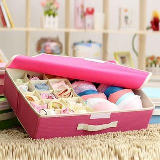 Hộp đựng đồ lót 2 trong 1 có nắp tiện dụng