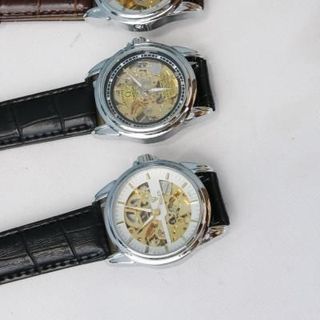 Đồng hồ cơ da MY050