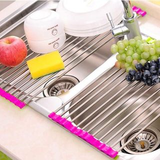 Kệ inox co giãn thông minh gác bồn rửa chén Vina