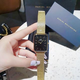 SALE BỎ MẪU ĐỒNG HỒ NAM THỜI TRANG DANIEL W LƯỚI MẶT CHỮ NHẬT