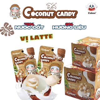 Cokoc Kẹo Dừa Nhân Sữa Tan Chảy – 72% Nước Cốt Dừa | Không Hương Liệu, Không Phẩm Màu
