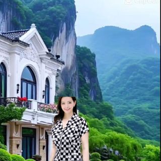 Đồ Bộ Mango Quần Ống Suông Áo Cổ Vest