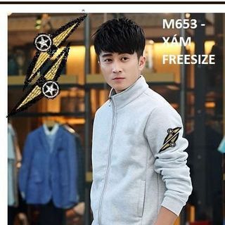 M653 - ÁO KHOÁC NAM CỔ ĐỨNG CÁNH CHIM