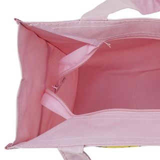 Túi đựng cơm + nước uống và vật dụng 4 ngăn Kitty hồng nhạt