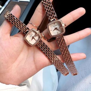 SALE BỎ MẪU ĐỒNG HỒ NỮ THỜI TRANG GUCHI MẶT VUÔNG MINI