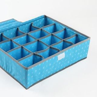Hộp Đựng Đồ Lót 16 Ngăn Có Nắp Mẫu Mới Xinh Xắn
