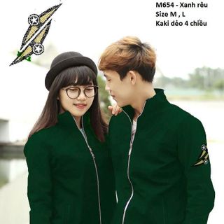 M654 - AO KHOÁC CẶP KAKI CÁNH CHIM
