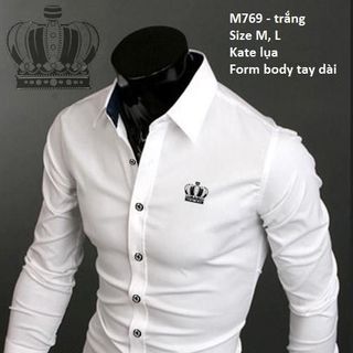 M769 - ÁO SƠ MI NAM VƯƠNG MIỆN ( 54 - NGỰC TRÁI)