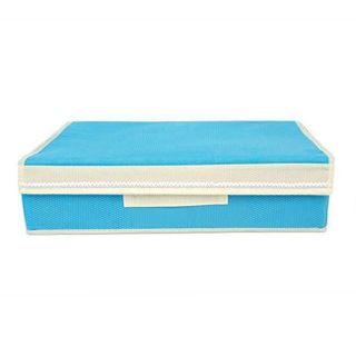 Hộp đựng đồ lót 16 ngăn có nắp VNT - xanh da trời