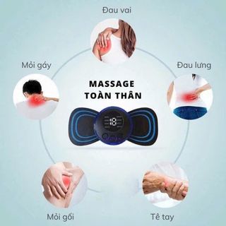 MIẾNG DÁN MASSAGE XUNG ĐIỆN LCD