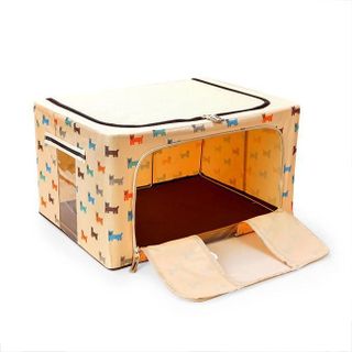 Tủ cao cấp khung thép chống thấm Vina loại 55L - Cún kem