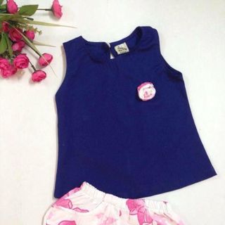 419 Bộ bé gái bông hồng. Ri 8
