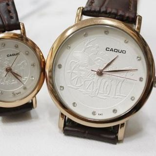 Đồng hồ couple CAQUO MY008