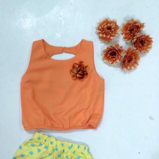 527072 bộ bé gái bông ngực