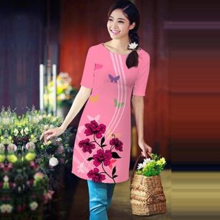 Áo Dài Cách Tân Có Size XXXL Sale 155.000đ