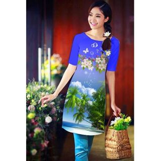 Áo Dài Cách Tân Có Size XXXL Sale 155.000đ