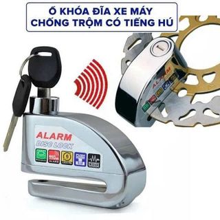KHÓA ĐĨA XE MÁY CÓ BÁO ĐỘNG